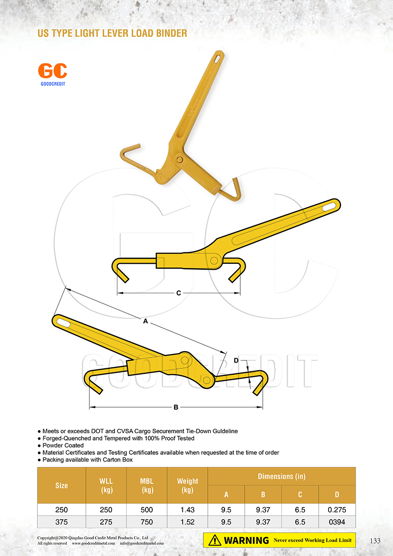 US Type Light Lever Load Binder Catalogue 800.jpg